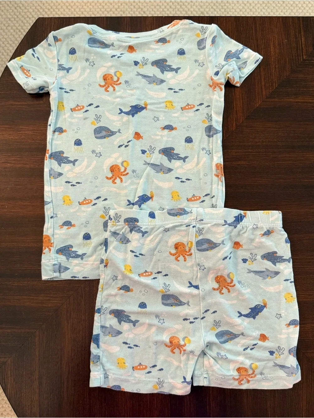 Angel Dear sea animal themed pajama set